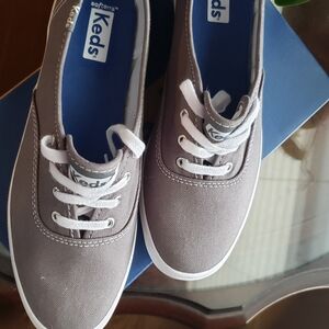 Keds Charcoal Canvas Sneakers